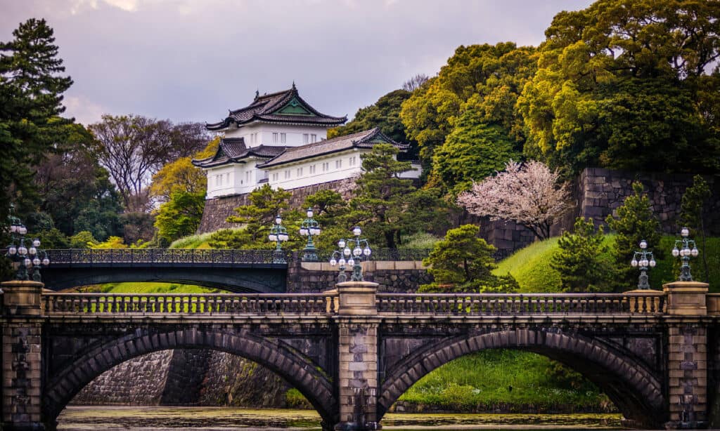 Palazzo Imperiale - Tokyo, Giappone, Tokyo - Giappone, Ponte - Struttura edile, Imperatore