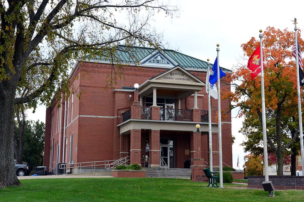 Tribunale della contea di Benton a Varsavia nel Missouri