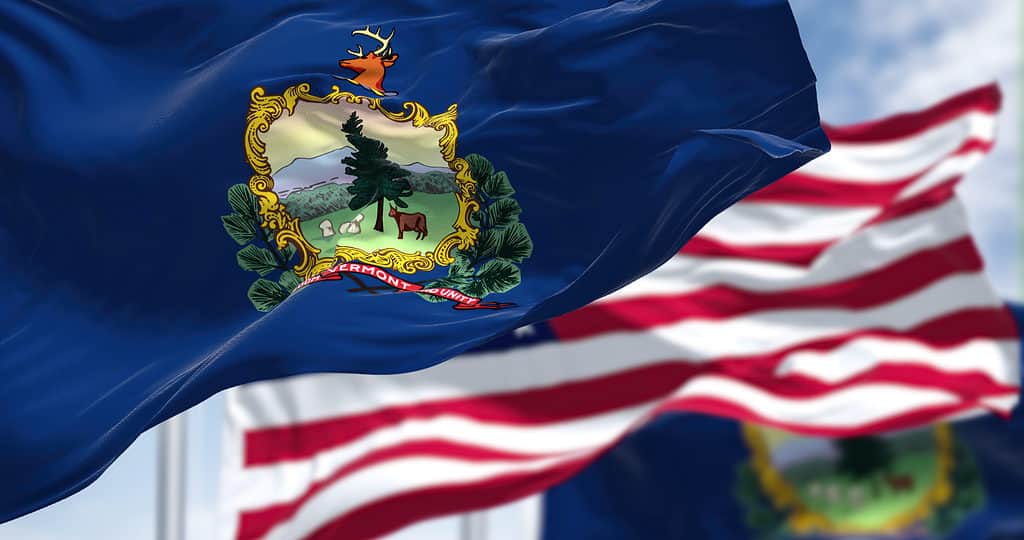 Il Vermont adottò ufficialmente una nuova bandiera di stato nel 1923