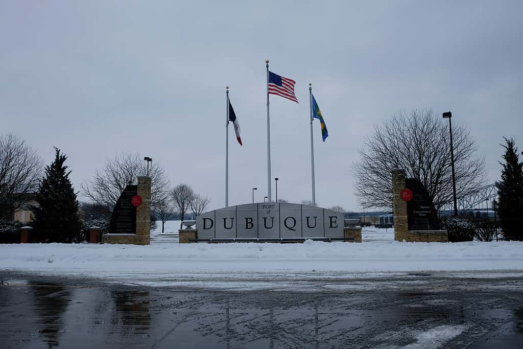 Dubuque è il posto più freddo dell'Iowa