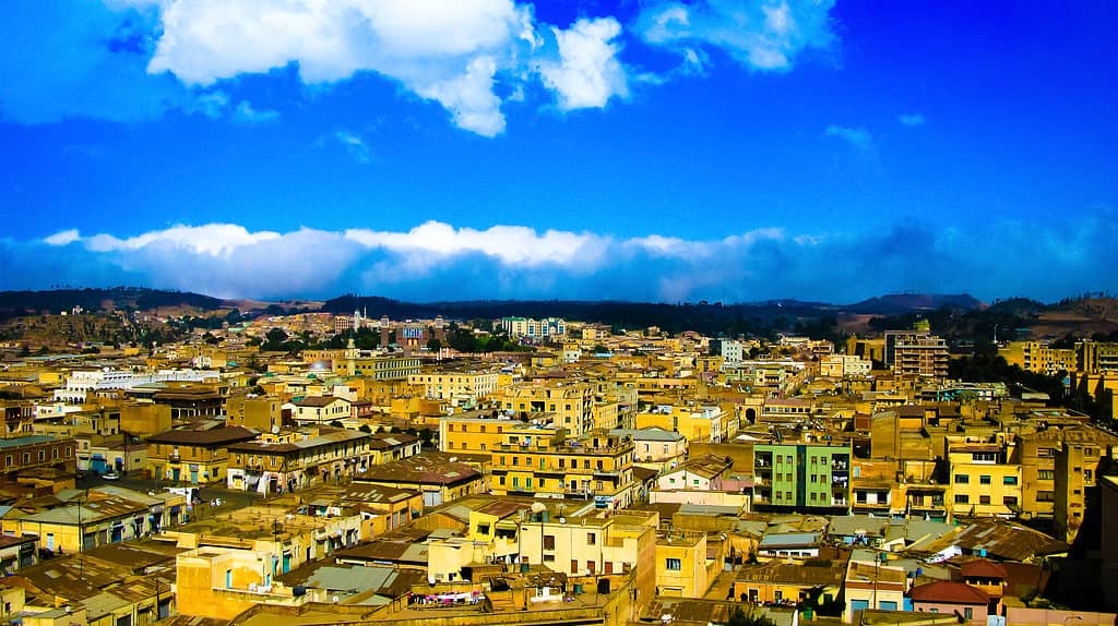 Asmara, capitale dell'Eritrea