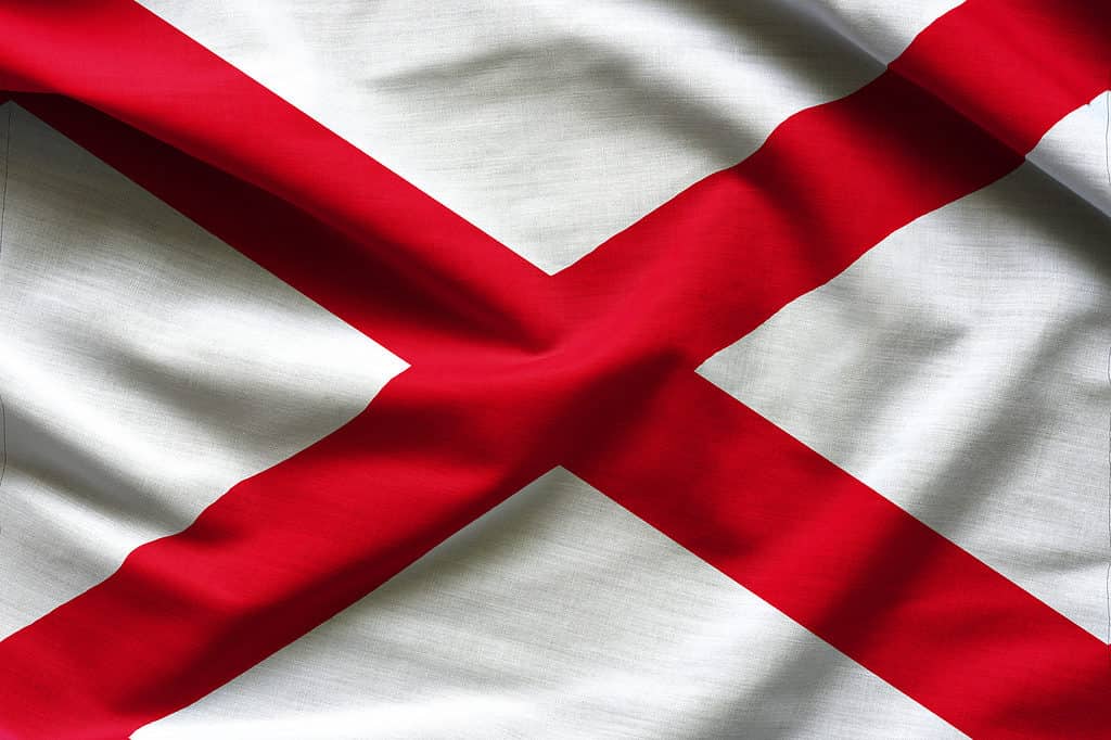 bandiera dell'Alabama