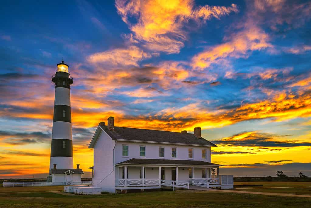 Bodie Island Lighthouse nelle Outer Banks