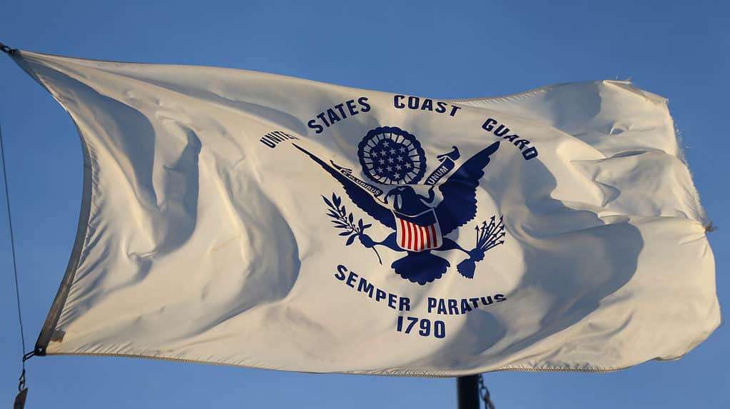 Bandiera della Guardia Costiera degli Stati Uniti