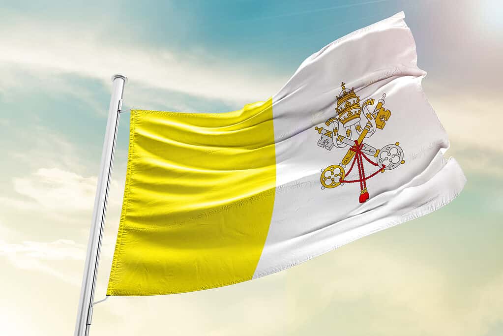 bandiera della Città del Vaticano