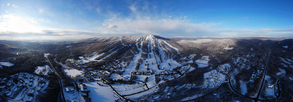 Stazione sciistica di Mount Snow nel Vermont.