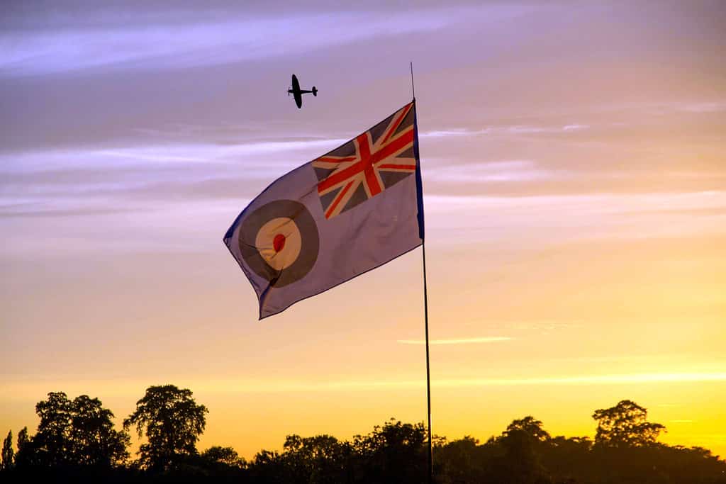 Bandiera della Royal Air Force britannica