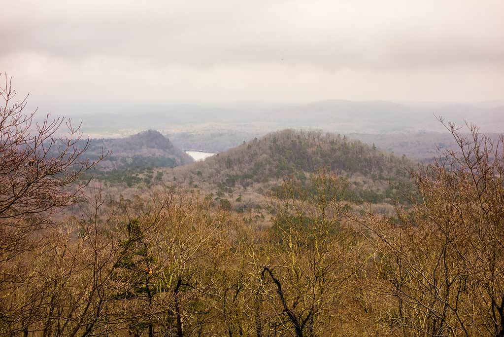 Catena montuosa di Uwharrie nella Carolina del Nord