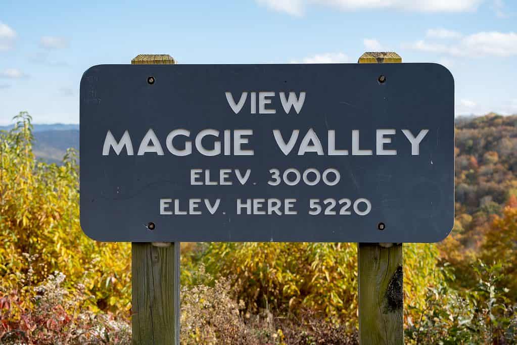 Altitudine della Valle Maggie
