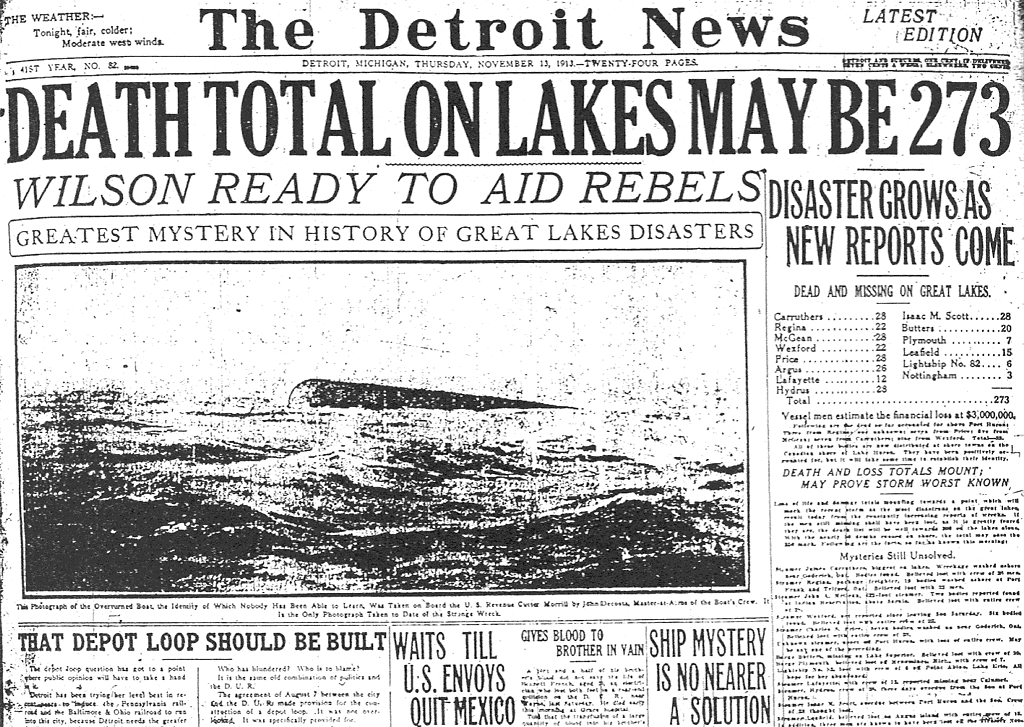 Tempesta dei Grandi Laghi del 1913