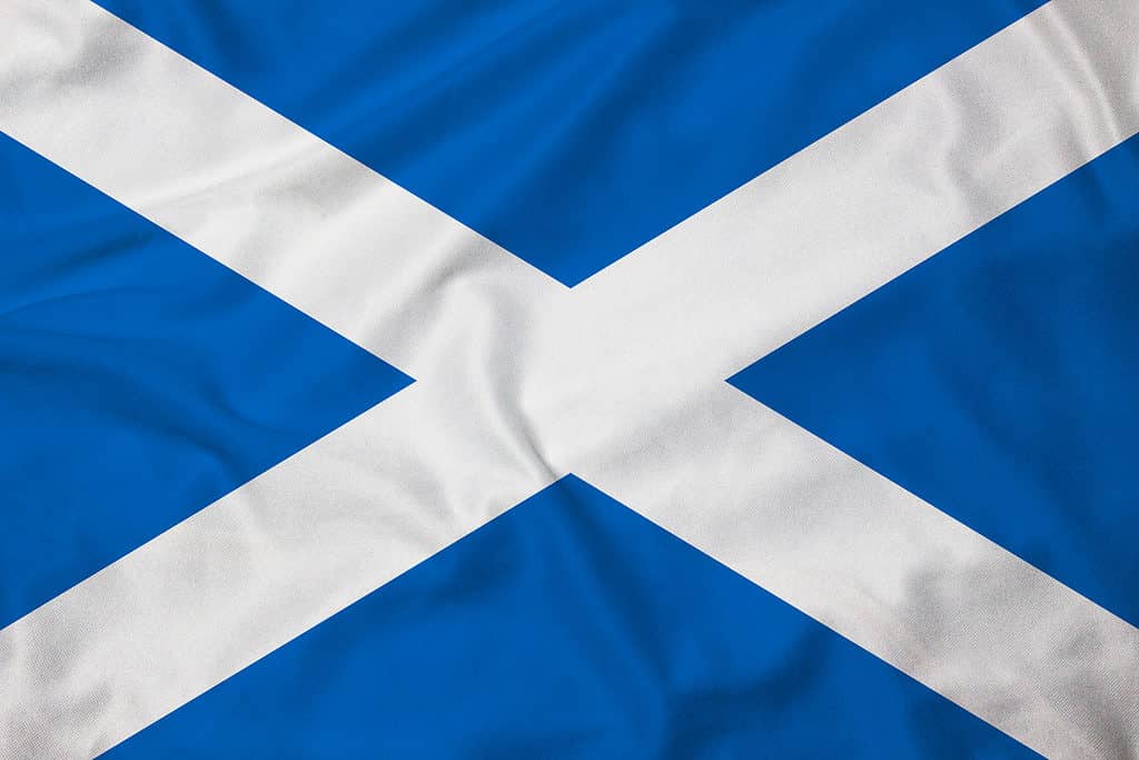 bandiera della Scozia