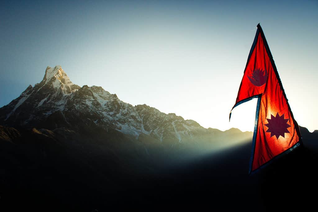 bandiera del Nepal