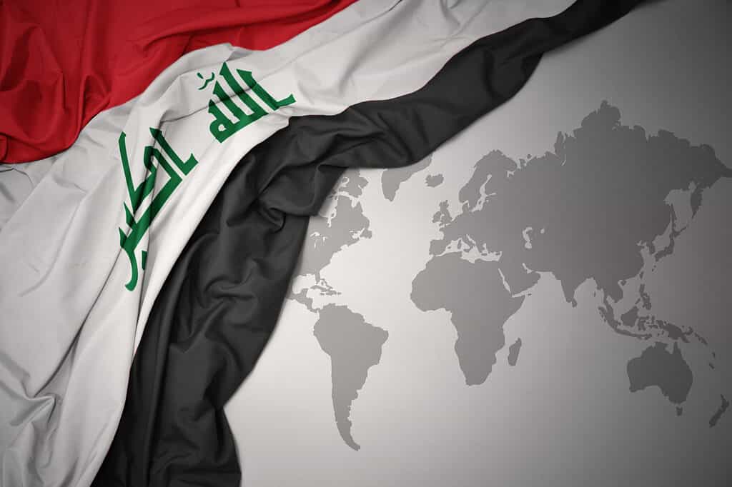 bandiera dell'Iraq