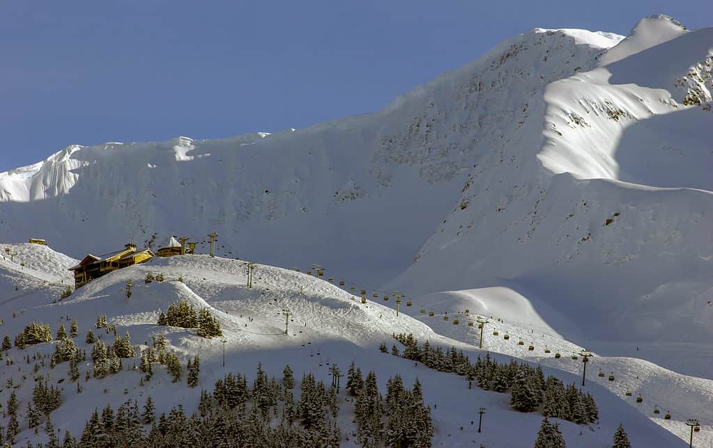pista da sci in Alaska