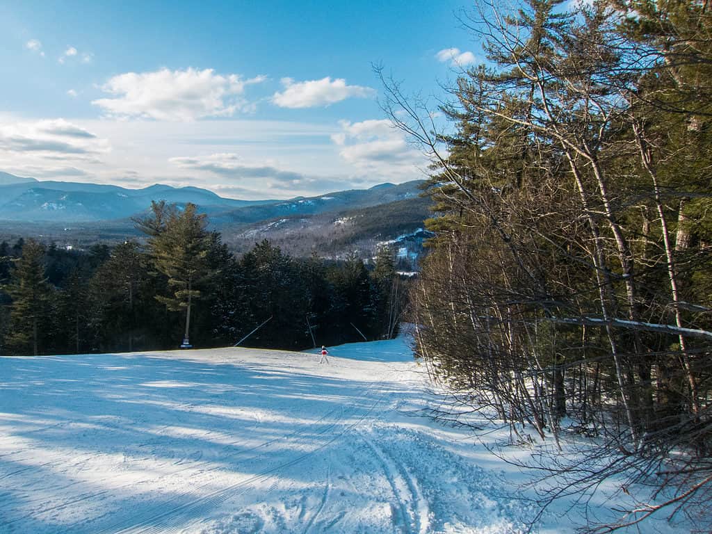 Località di soggiorno della montagna di Attitash New Hampshire