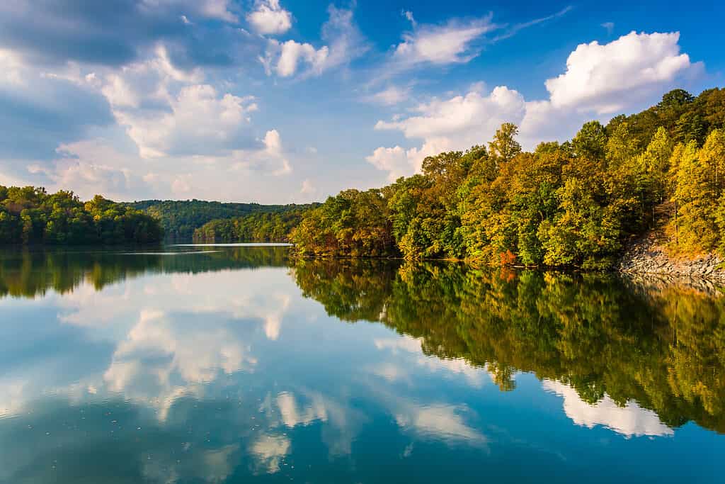 Prettyboy Reservoir nel Maryland 1 - Il più grande lago artificiale del Maryland