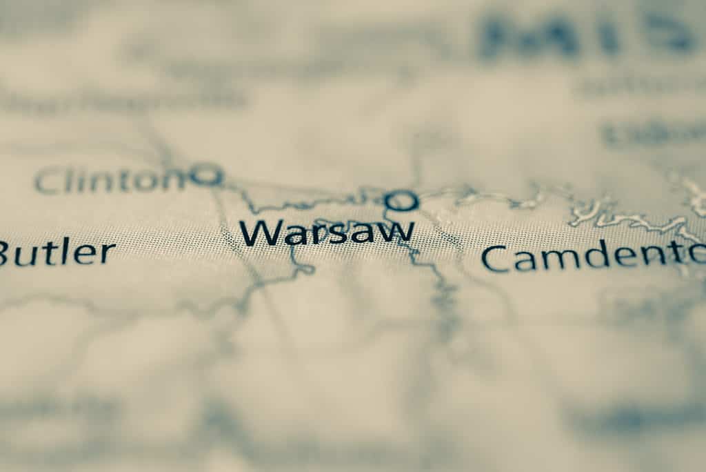 Varsavia è il posto più freddo del Missouri