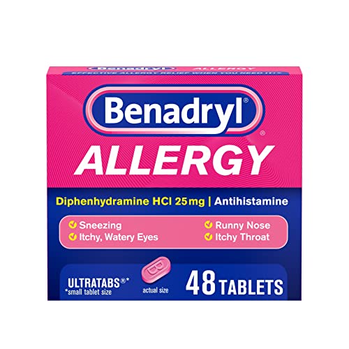 Benadryl Ultratabs Antistaminico Allergy Relief Medicine