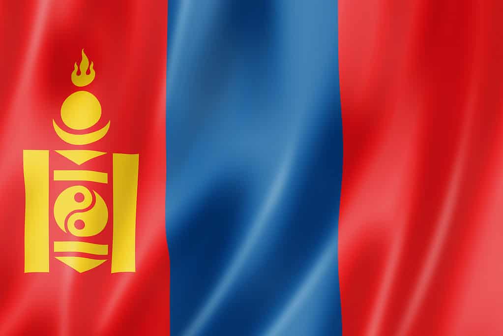 Bandiera della Mongolia