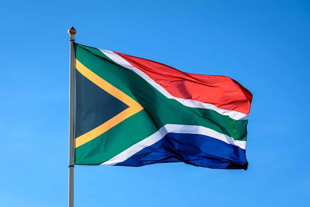 Bandiera del Sud Africa 