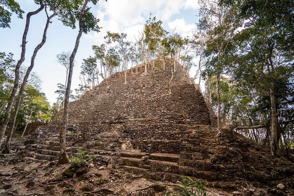 Antica piramide Maya, La Danta, in Guatemala