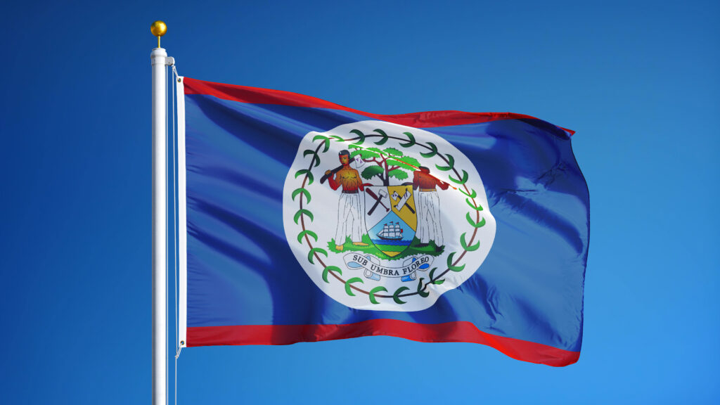 bandiera del Belize