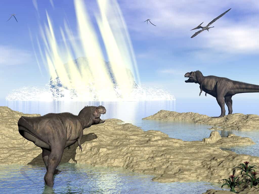 asteroide che ha messo fine ai dinosauri