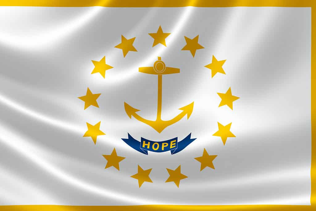 Bandiera dello stato del Rhode Island