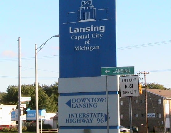 Segno di Lansing Capital per l'aeroporto internazionale