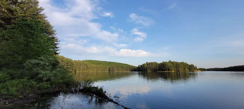 Serbatoio di Quabbin nel Massachusetts