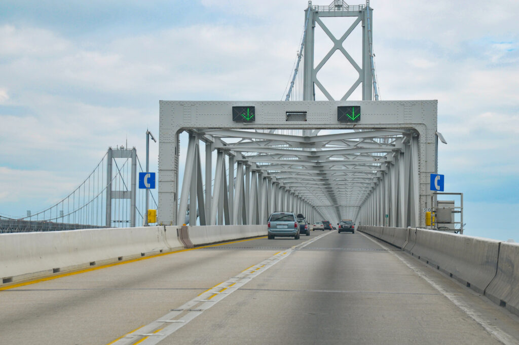 Ponte della baia di Chesapeake