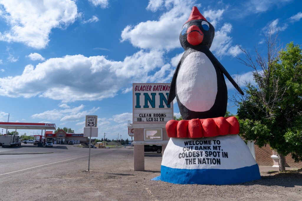 La statua di pinguino più grande del mondo