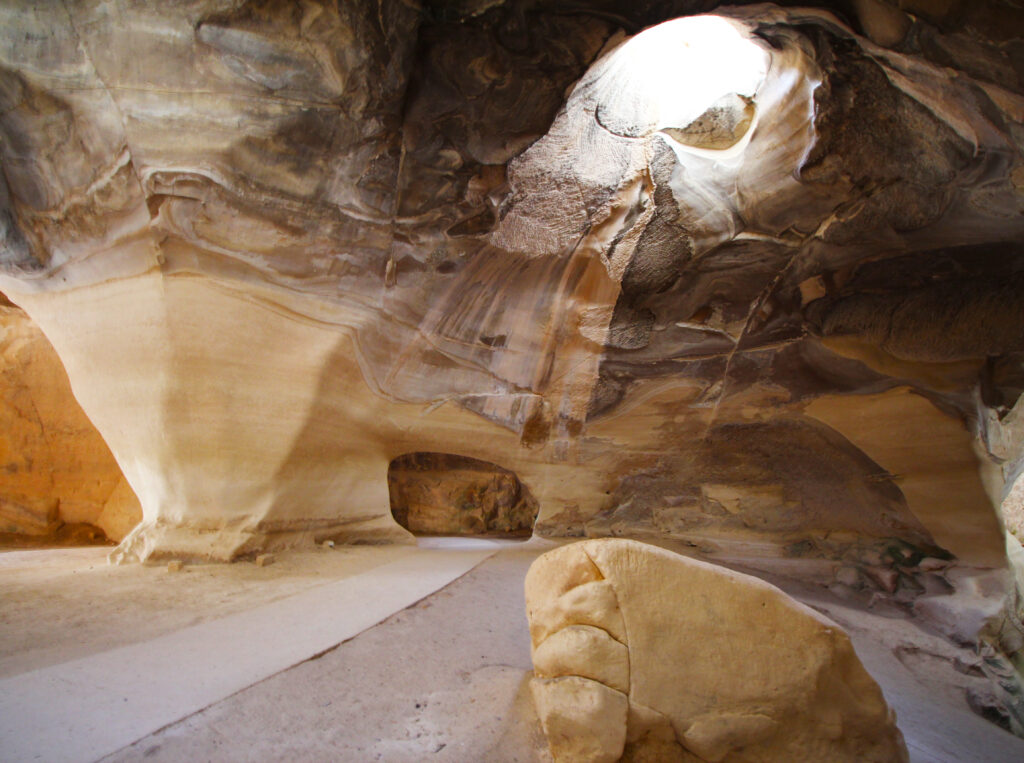 Grotta nel Parco Nazionale di Beit Guvrin-Maresha