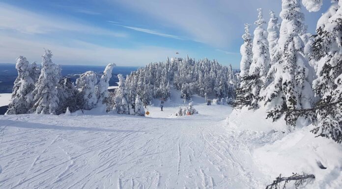 Preparati se stai sciando in queste località più fredde del Nord America
