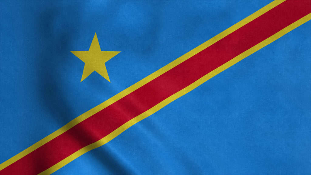 Bandiera della Repubblica Democratica del Congo