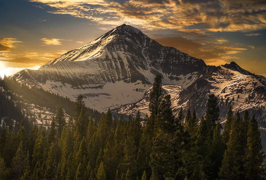 Lone Peak Mountain, Montana - montagne pericolose nel Montana