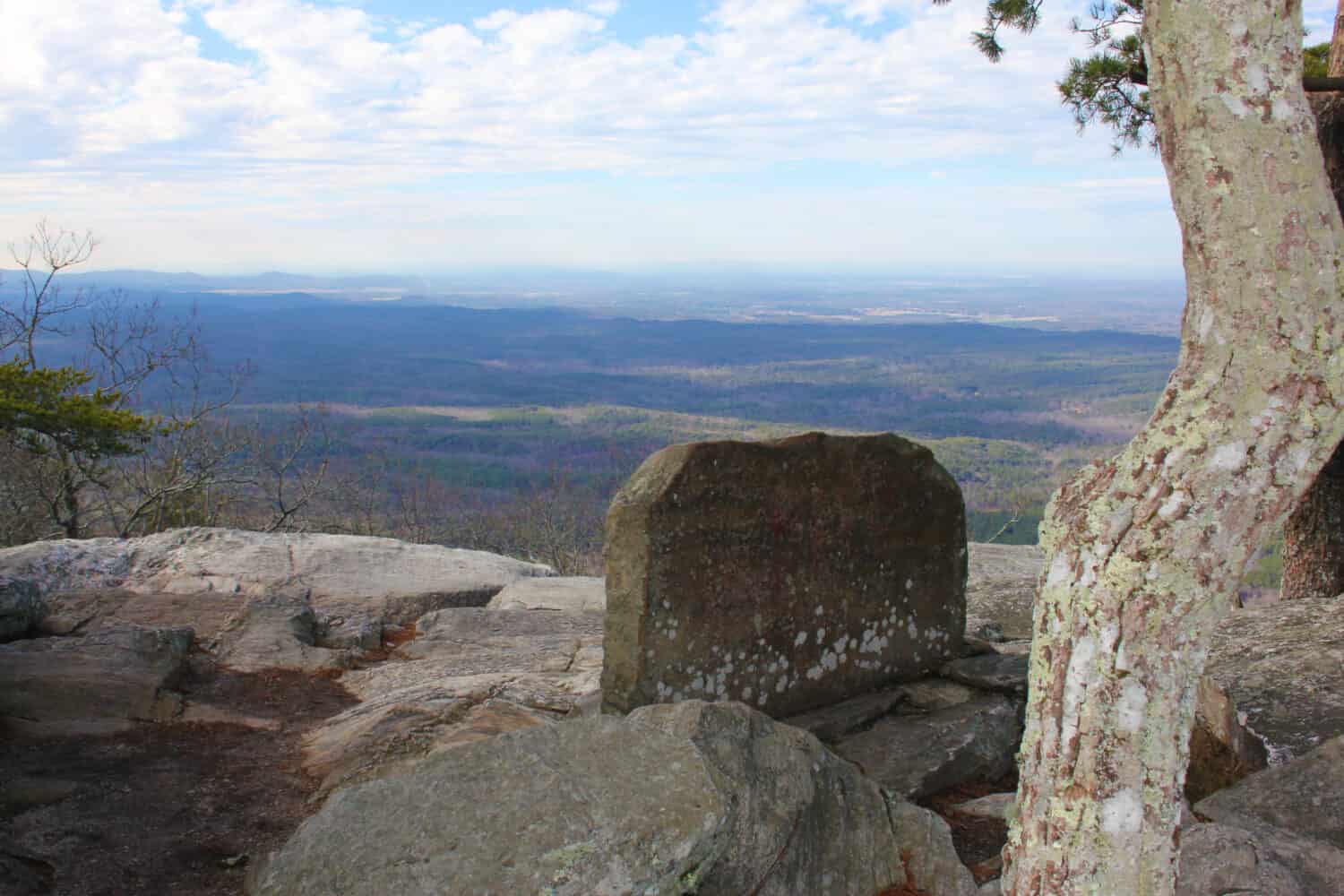 Bald Rock Mountain Alabama Stati Uniti d'America