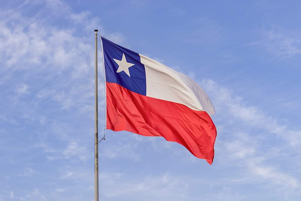 la bandiera del Cile