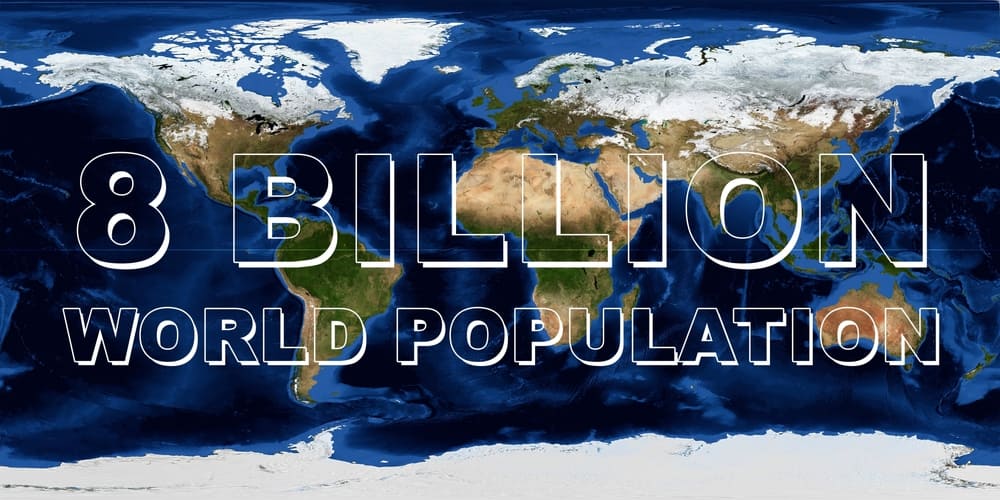 8 miliardi di persone