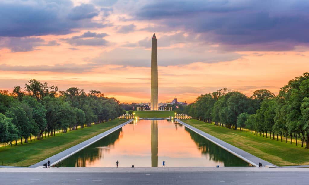 Monumento a Washington, Stati Uniti
