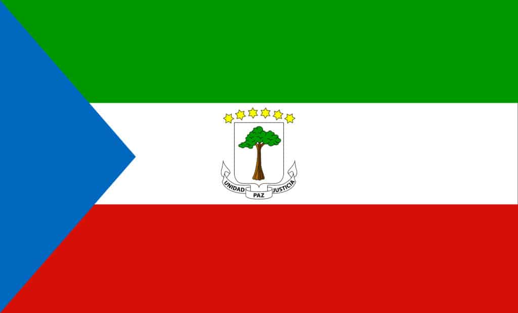 Bandiera della Nuova Guinea equatoriale