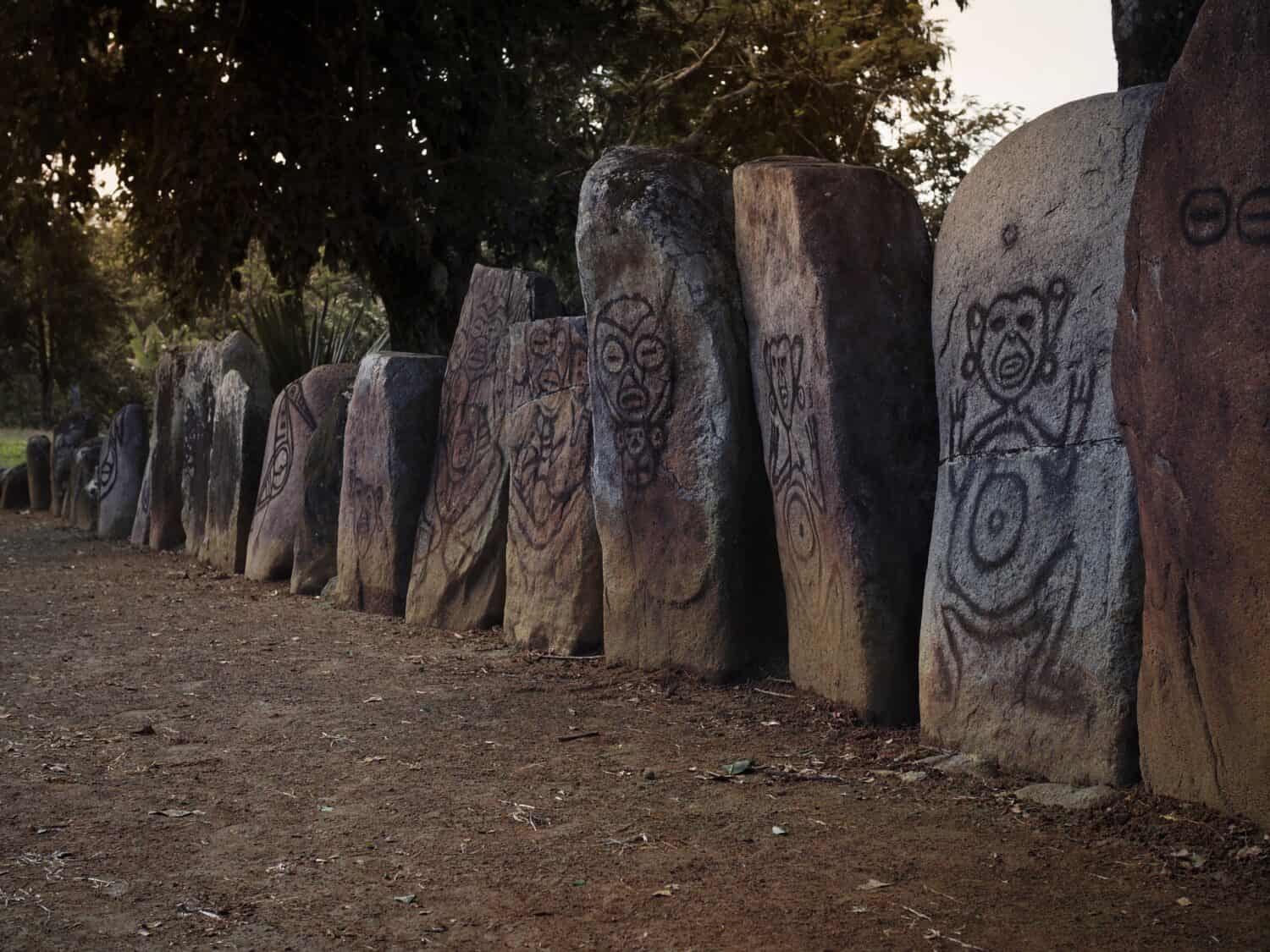 Antichi petroglifi, Parco cerimoniale di Caguana, Porto Rico