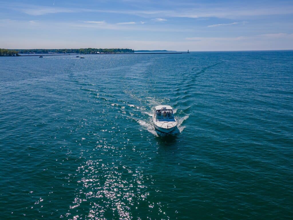 Gite in barca nel lago Ontario New York, Stati Uniti d'America