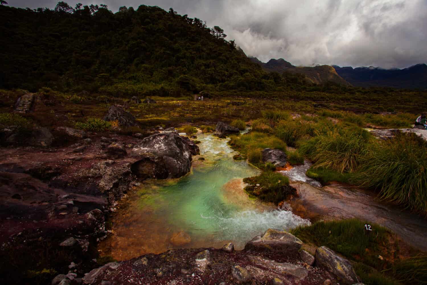 Parco Naturale Nazionale Puracé a Cauca, Colombia
