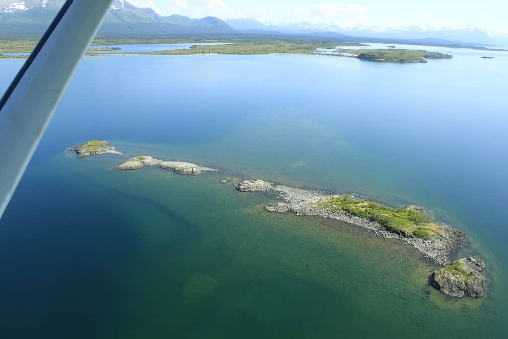 Lago Iliamna in Alaska