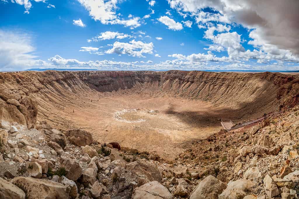 Il cratere meteoritico dell'Arizona, Stati Uniti