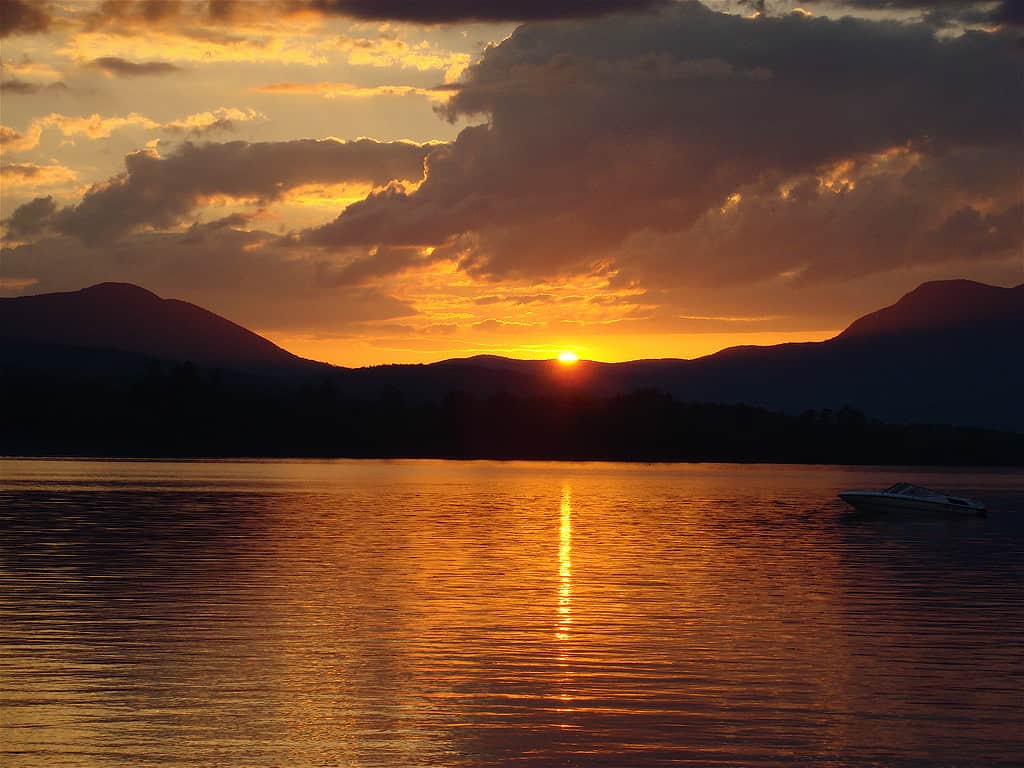 Lago Webb a Weld Maine