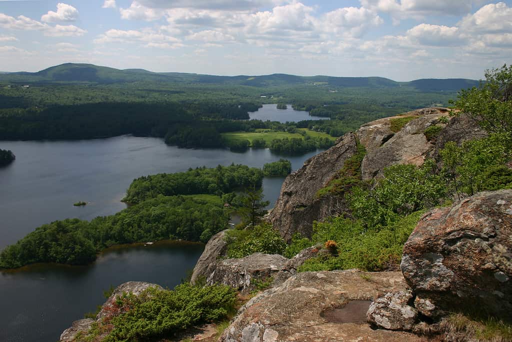   Lago Megunticook nel Maine