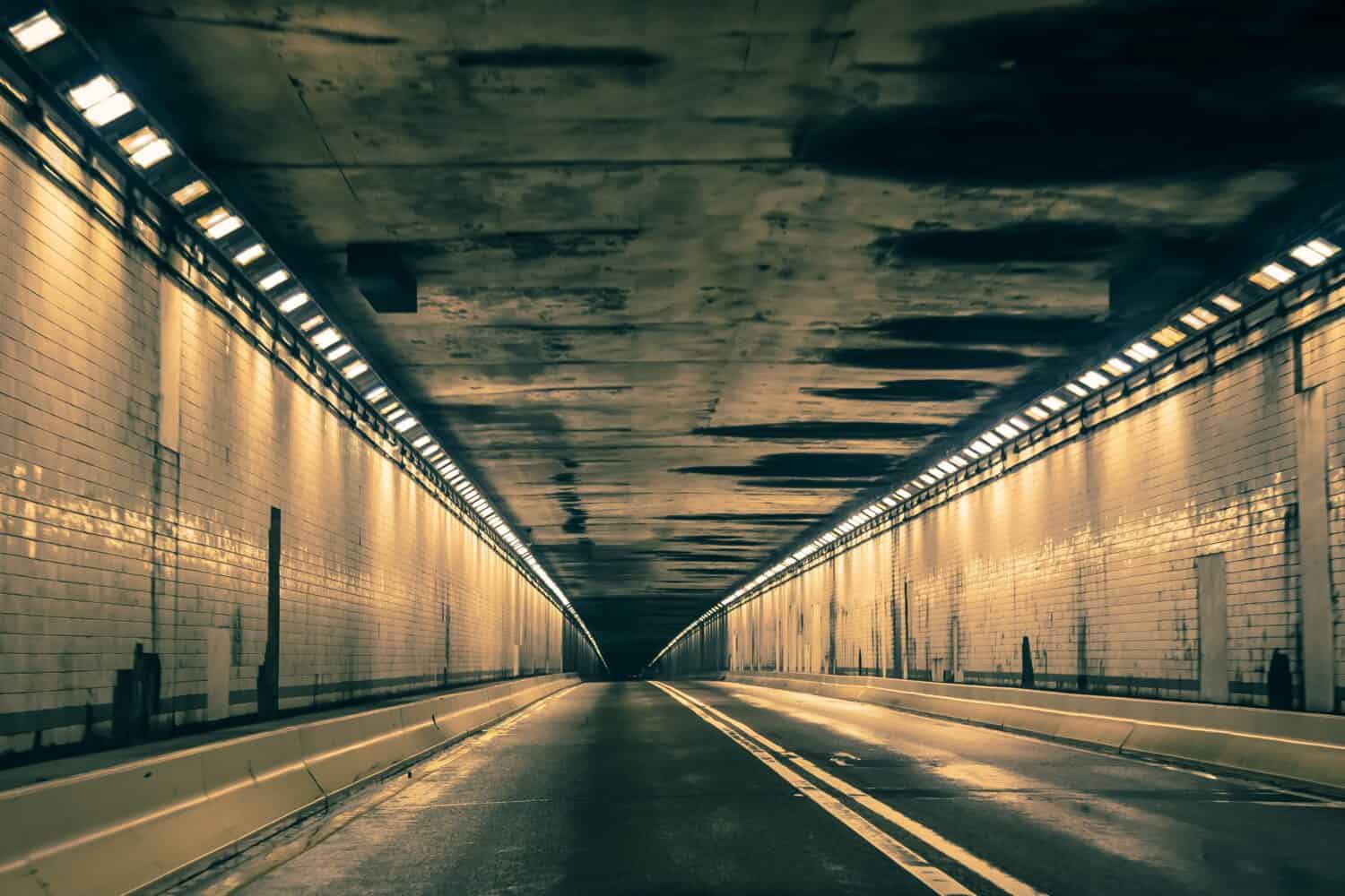 Attraversando l'Allegheny Mountain Tunnel 