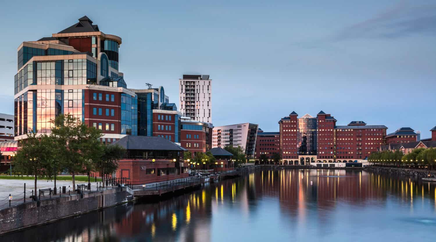 Salford Quays a Manchester